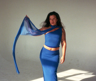 Merzouga Top Blue