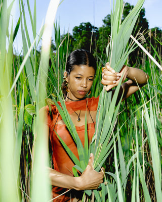 Sand Walk dress Pomegranate