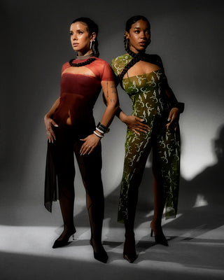 Sand Walk dress Pomegranate