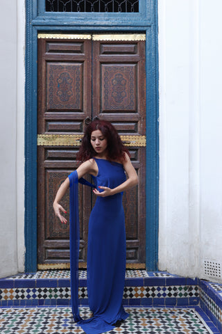 Pre-Order Merzouga Dress Blue