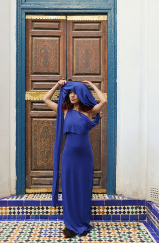 Pre-Order Merzouga Dress Blue